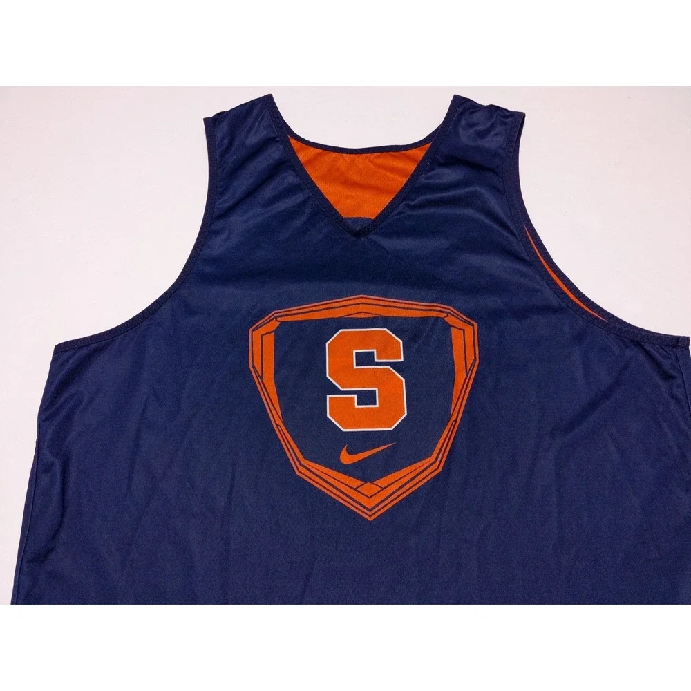 NIKE Syracuse Orange Basketball‎ Reversible Practice Jersey Team Issue XL Tall
